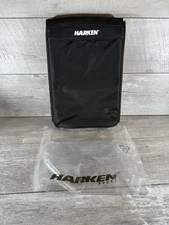 Harken Black Padded Laptop Sleeve 41x29 Travel New With Tags