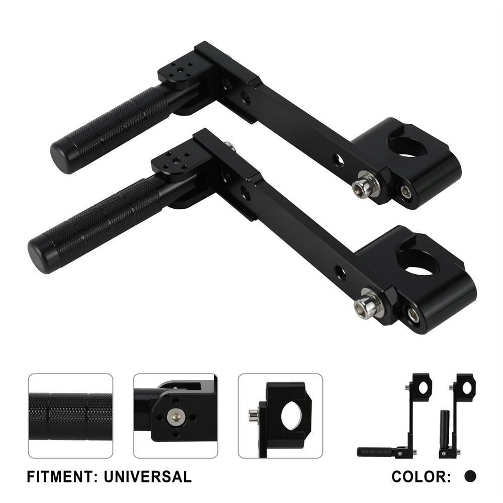 Motorcycle Adjustable Highway Foot Pegs for DR650 Tenere 700 KLR650 TW200 XR/CRF
