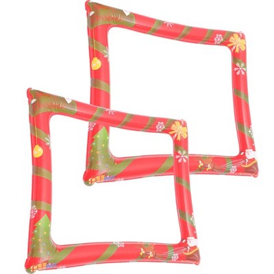 2 Pcs Foto Booth Requisiten Fotoautomaten-Requisite Party-Fotorahmen