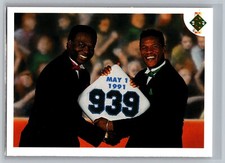 Rickey Henderson Lou Brock 1991 Upper Deck DATE ON FRONT #636 Baseball Card MLB