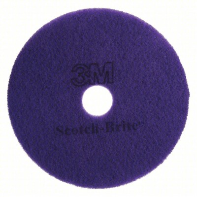 Scotch-Brite  Purple Diamond 16  Round Floor Pad Plus 08743 - 5-Pack
