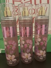 Bath  Body Works Sweet Pea Fine Fragrance Mist for Women 8 fl oz - 3 pack   NEW