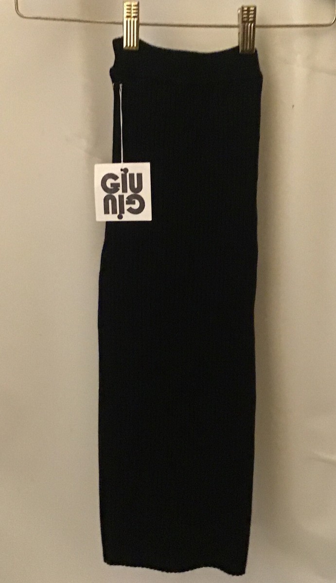 giugiu nonna スカートtube skirt black XS