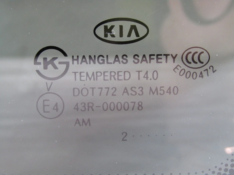 Kia Soul 2010-2013 techo corredizo vidrio OEM 81610-2K000 Foto 2 de 4