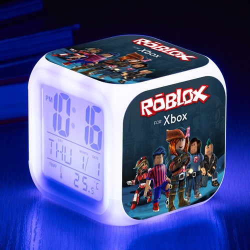 SALE Cartoon Alarm Clock 7 Color Changing Night Light Alarm Clock Kids Toy Gift - Picture 33 of 48