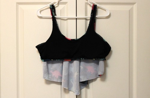 Women's Dinosaur Swim Top, Removable Pads, Size 3XL, Multi Color, NWOT - Picture 6 of 8
