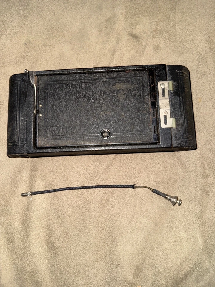 Eastman Kodak vintage no. Cámara 2 Cartuchos Plegables Ojo de Halcón Modelo C Foto 2 de 3