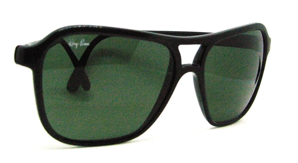 Gafas de sol Ray-Ban EE. UU. Vintage B&L Cats 4000 Sport Ski Glaciares Ébano L1588 Foto 2 de 4