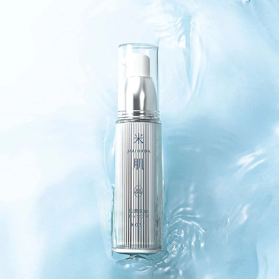 KOSE MAIHADA hadajun 美白精华 30 毫升透明皮肤保湿毛孔护理 — 第 2/4 张图片