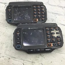 LOT 2-SYMBOL MOBILE COMPUTER SCANNER WT4090-FOR PARTS OR REPAIR