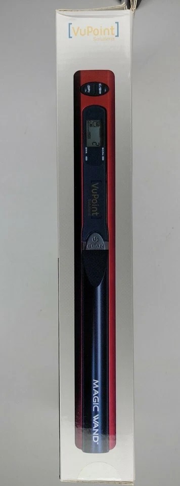 VuPoint Magic Wand Handheld Scanner RED Portable Memory Card ST415R - Image 3 of 4