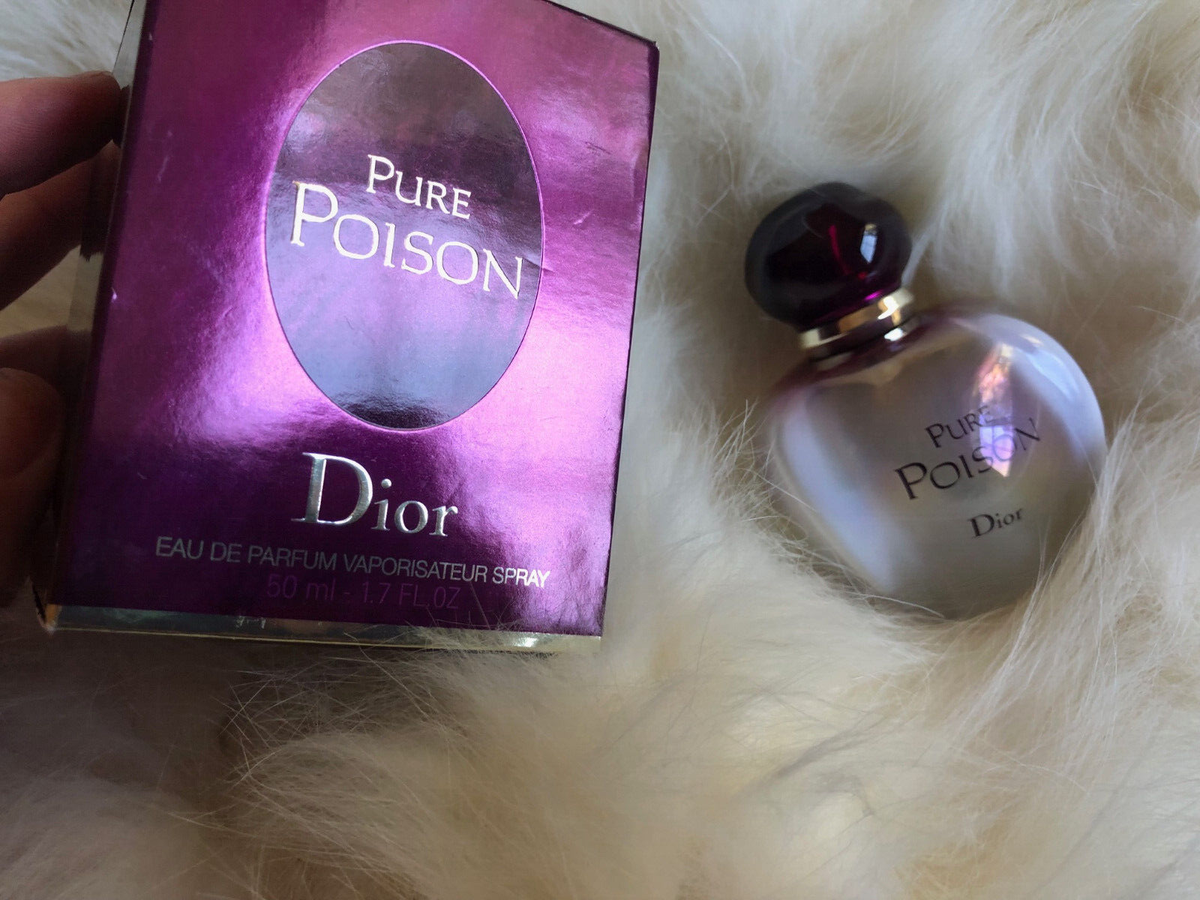 Dior Pure Poison 1.7oz / 50mL Women Eau de Parfum, Comes in Box