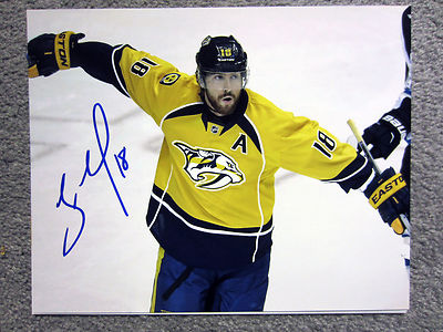 JAMES NEAL Nashville Predators SIGNED Autographed 8X10 Photo w