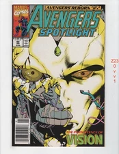 Avengers Spotlight #40 Newsstand VF/NM 1989 Marvel z2301