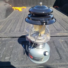 COLEMAN 295 THE POWERHOUSE DUAL FUEL DOUBLE MANTLE LANTERN 1992 PARTSONLY