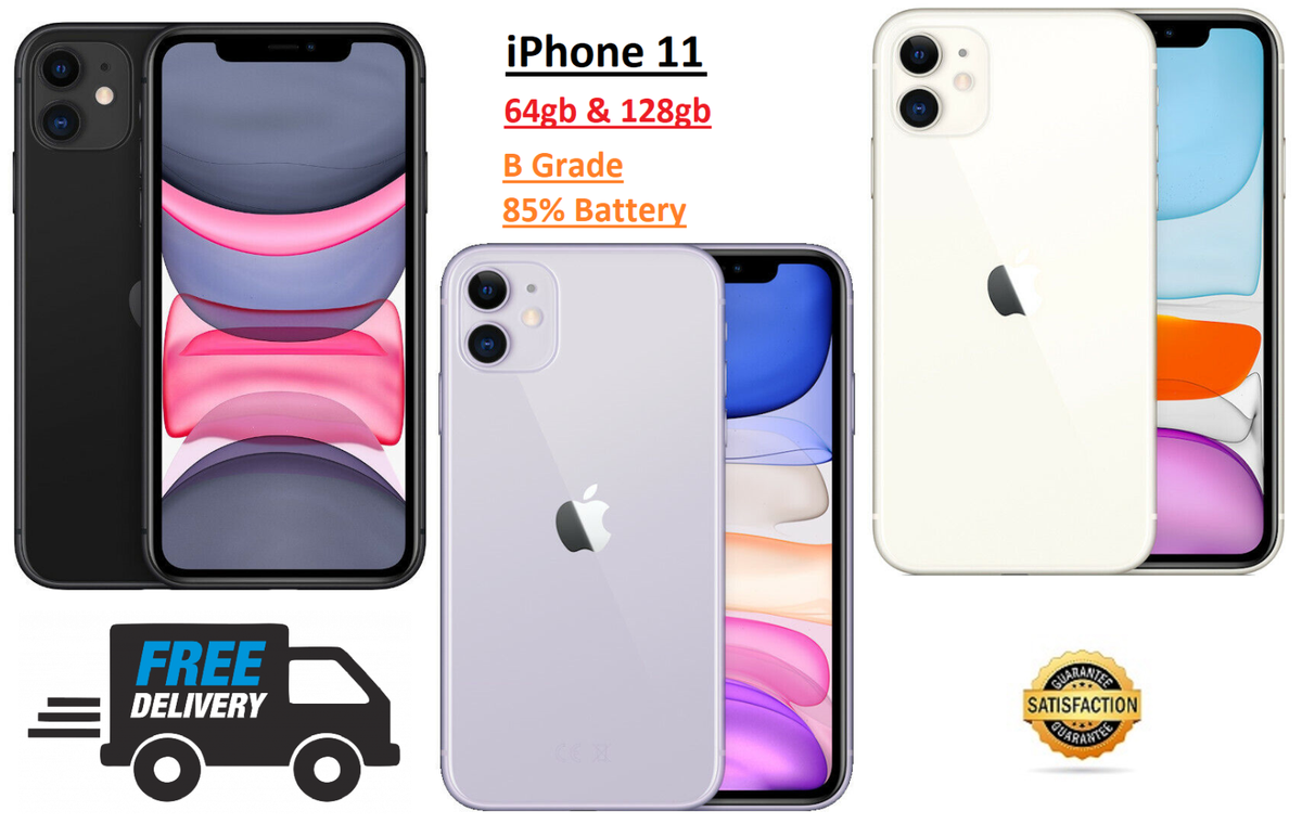 Appleバッテリー85%iPhone11ブラック本体 SIMフリー 128GB iPhone 11