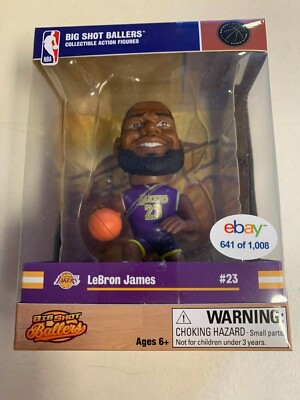 Lebron James Big Shot Ballers Action Figure EBAY Limited to 1 008