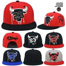 Kids Youth Drip New Greatest Bull 23 Chicago Fly Embroidery Snapback Hat Cap