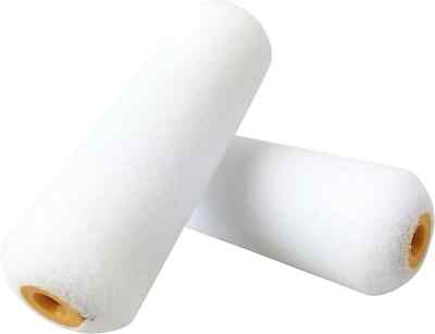 10er-PACK MINI SCHAUMFARBE ROLLENHÜLSEN MALEN DEKORIEREN 4 ZOLL SCHWAMMROLLEN