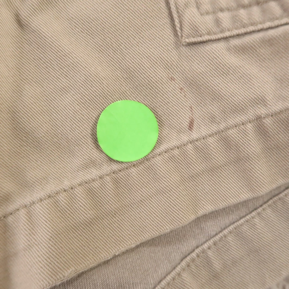 Шорты мужские Nautica 36 бежевые желтовато-коричневые 100% полиэстер для гольфа классический крой - Изображение 4 из 4