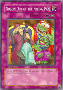 Goblin Out of the Frying Pan - SD09-EN034 - Common - 1st Edition x3 - Lightly Pl