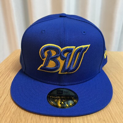 New Era 59FIFTY Cap NPB Classic Orix Blue Wave Light Royal New