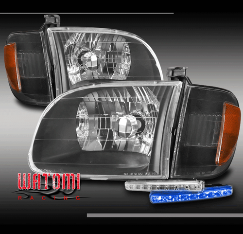 Синие светодиодные фары
