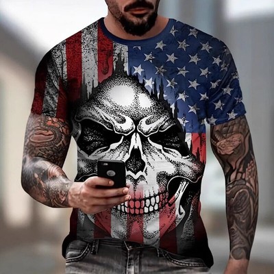 USA fashion trend men's T-shirt