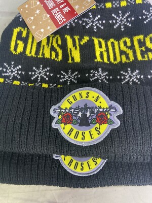 Guns N Roses Rock Band Music Mommy and Me Matching Beanie  display picture 1