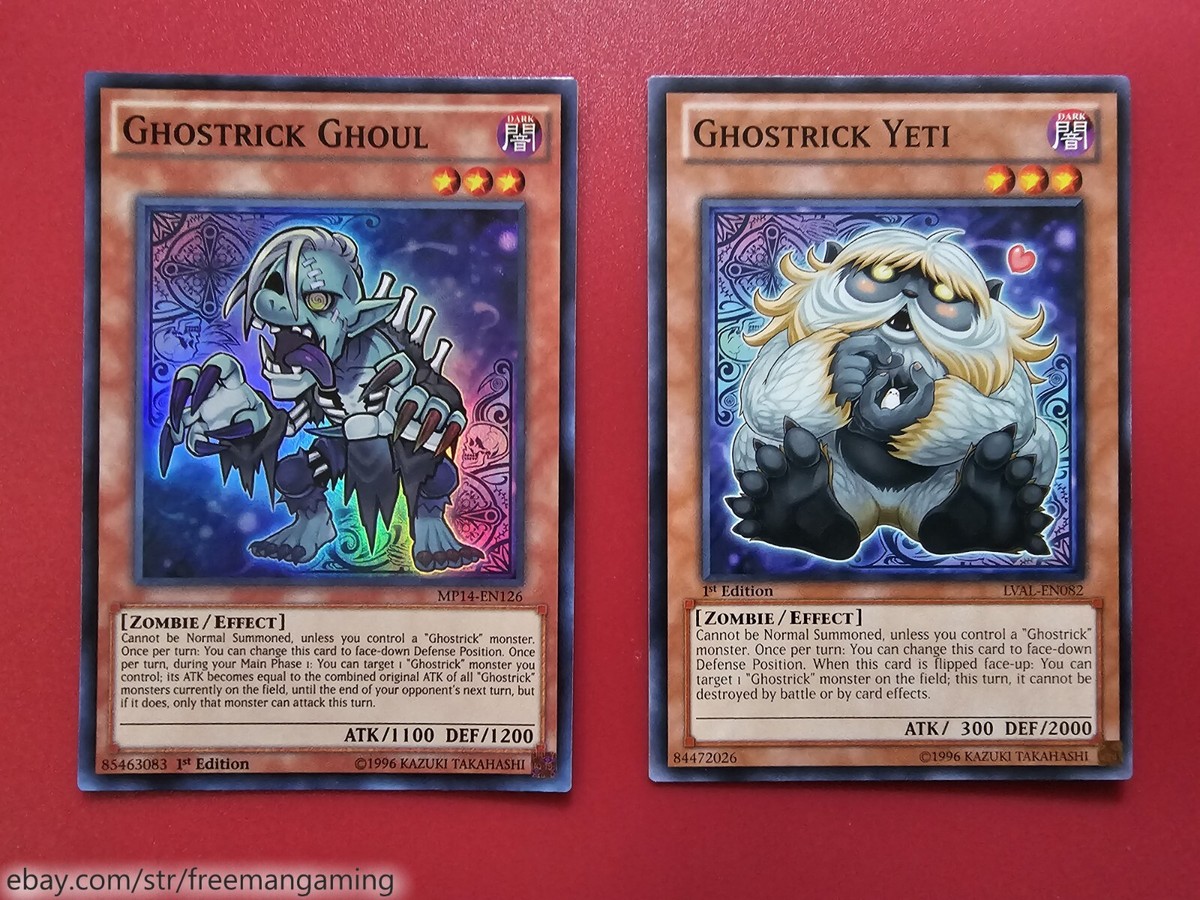 Yugioh Ghostrick Deck 45 Cards Alucard Jiangshi Complete Budget Tournament Ready Yugioh Ghostrick Deck 45 Cards Alucard Jiangshi Complete Budget Tournament Ready