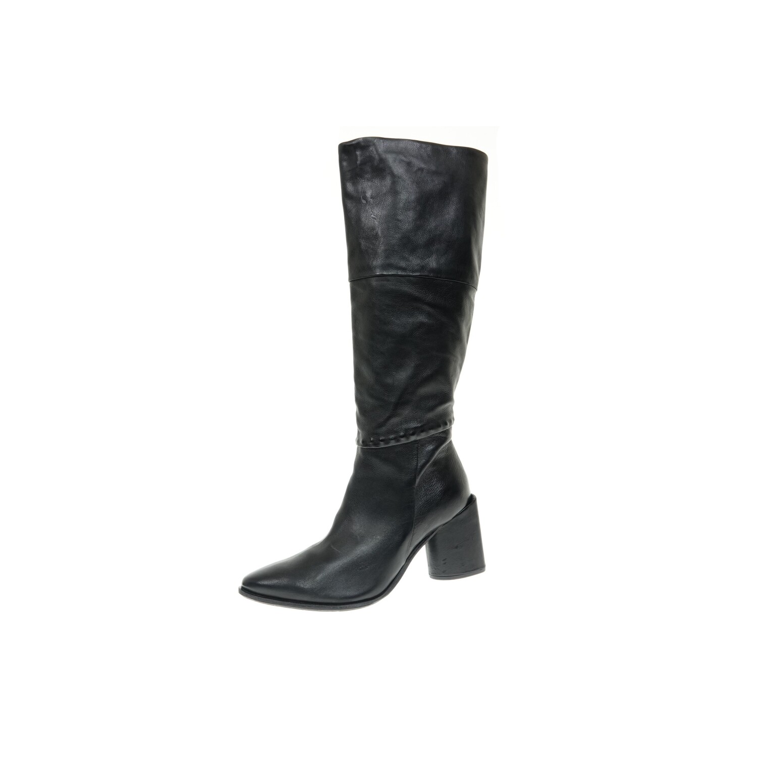 A.S.98 Ботинки Stiefel Stiefelette Schwarz Leder Damen Schuhe Gr. 41