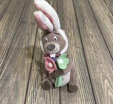 Disney Store Easter Bunny Gopher Mini Bean Bag Plush Winne Pooh 7" Stuffed Anima