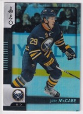 2017-18 O-Pee-Chee Rainbow Black #204 Jake McCabe /100 - Maple Leafs Sabres