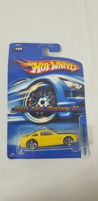 Hot Wheels 2005 Ford Mustang GT #184 Yellow Demage Box | eBay