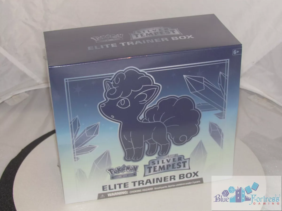  Pokemon TCG: Sword & Shield Silver Tempest Elite Trainer Box :  Toys & Games