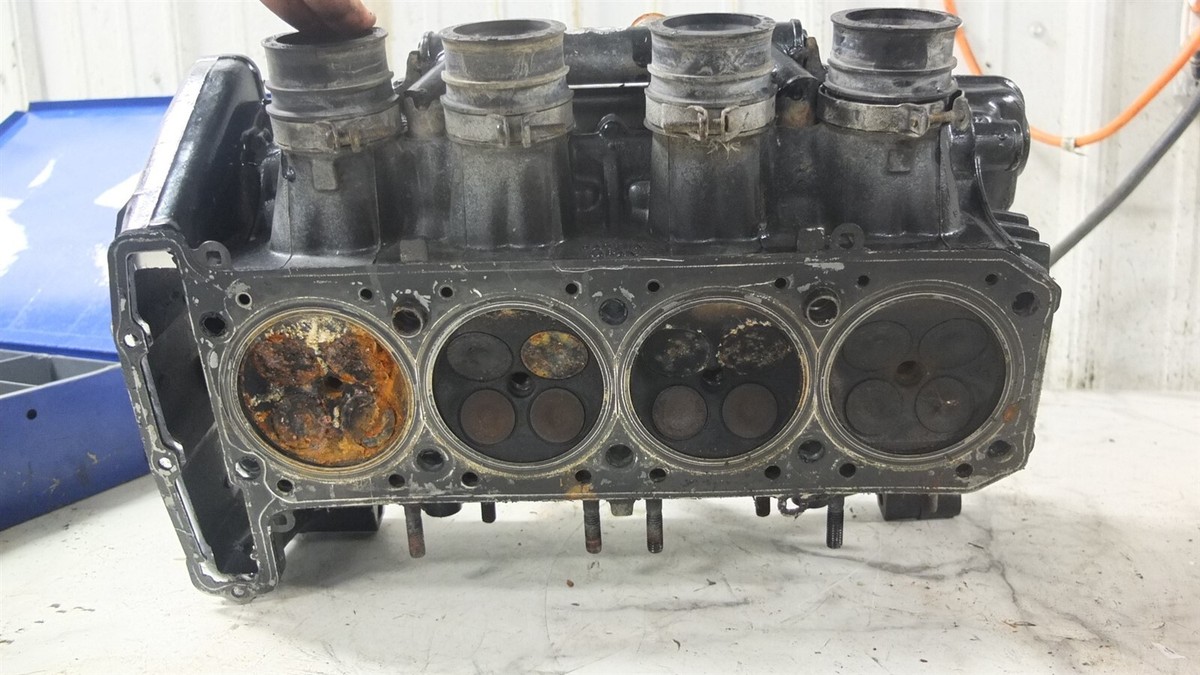 86 Kawasaki ZX1000 ZX 1000 Ninja Engine Motor Cylinder Head | eBay