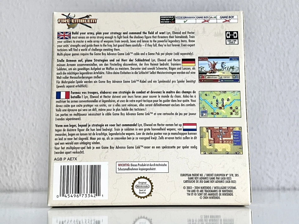 ✅ FIRE EMBLEM • Nintendo Game Boy Advance GBA / OVP / CiB & SAMMLERZUSTAND ! - Bild 3 von 4