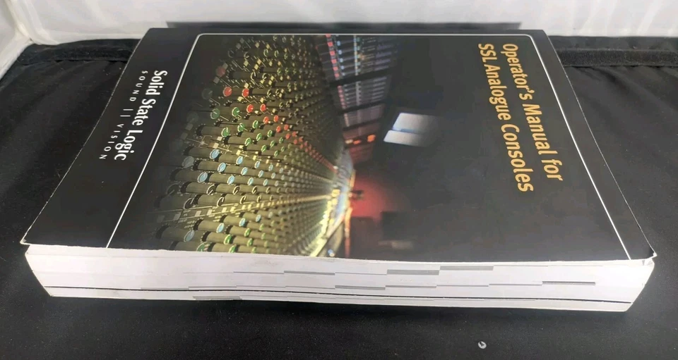 Solid State Logic Operator's Manual for SSL Analogue Consoles Duality AWS Matrix - Image 4 of 4