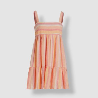 Rails Sadie Linen-Blend Mini Dress