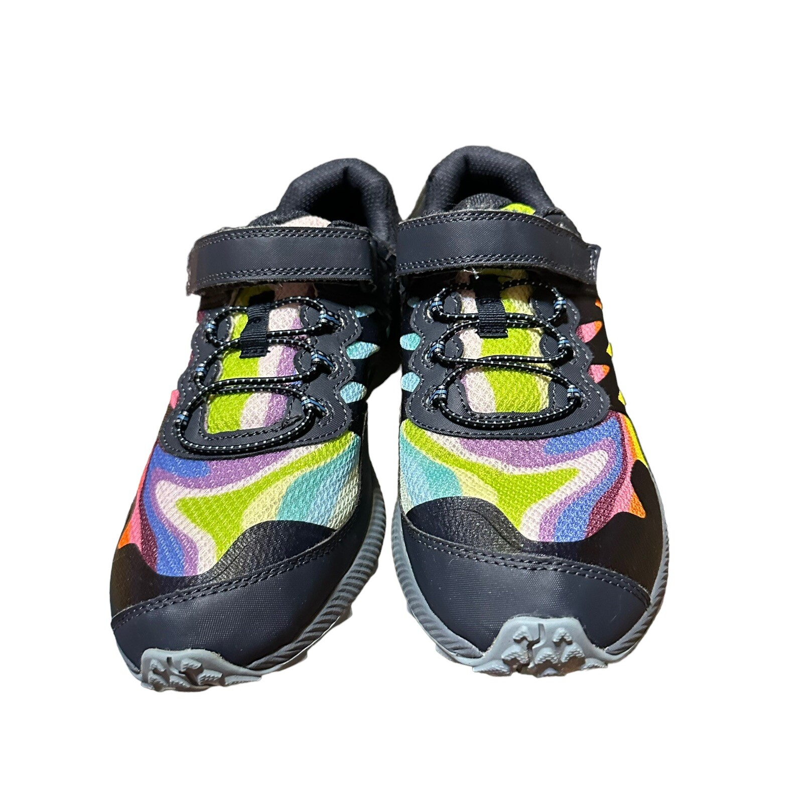 Scarpe da trail running Merrell Nova 2 Rainbow bambina taglia 5 5 W cinturino multicolore