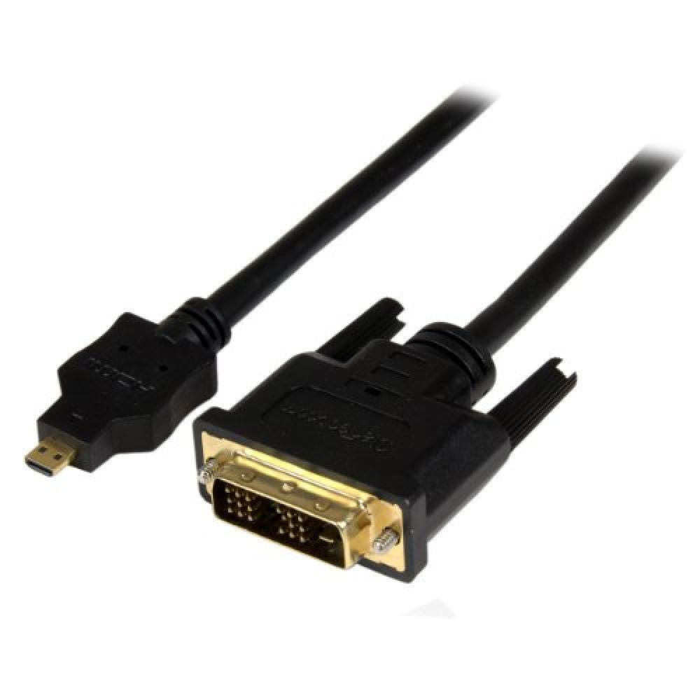 (TG. 1.8 m) Startech.Com Cavo Micro HDMI a Dvi-D 2 M, M/M - NUOVO