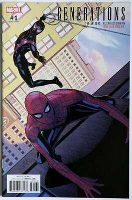 Generations The Spiders #1 Chris Sprouse 1:25 Variant Cover - Marvel Comics