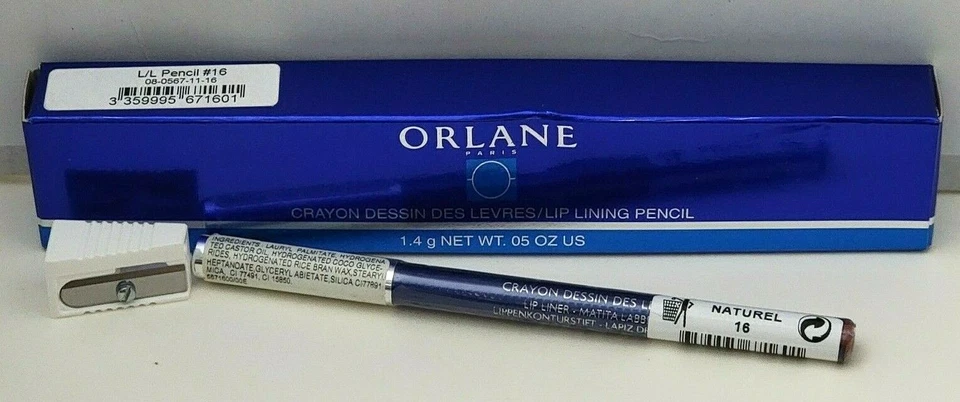 2 упаковки Orlane LIP подкладка карандаш и точилка NATUREL 16 (запечатанный карандаш) - Изображение 2 из 3