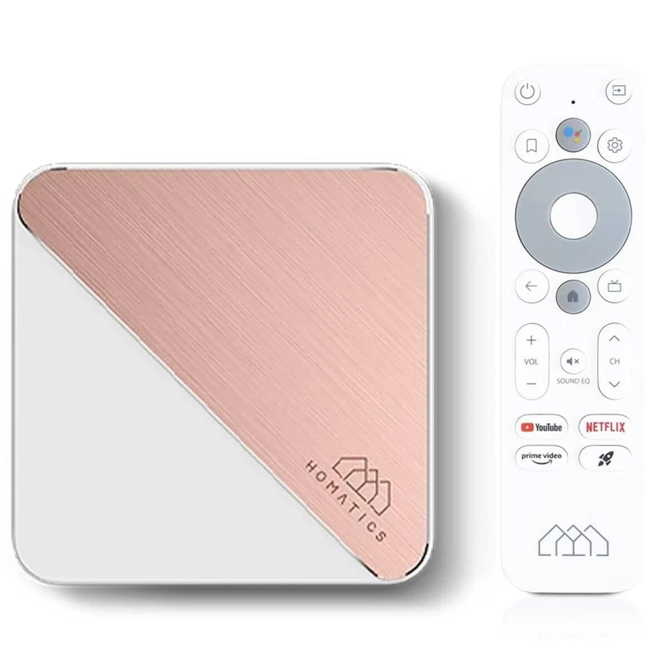 Homatics Box R 4K Plus UHD Android TV Multimediaplayer mit Sprachfernbedienung - Bild 4 von 4