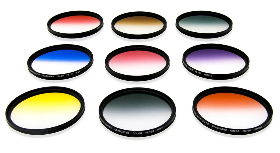 Opteka 58mm HD Multicoated Graduated Color ND Filter Kit For Digital SLR Cameras - Image 4 of 4