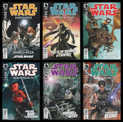 Star Wars Dawn of the Jedi Force Storm Comic Set 0-1-2-3-4-5 Lot