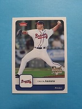 CHUCK JAMES 2006 FLEER RC ROOKIE BASEBALL CARD # 67 H5976. rookie card picture