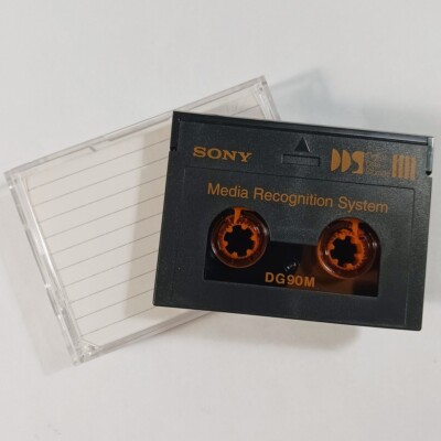 SONY COMPUTER DAT Digital Audio Tape DG90M 180 Minutes Cassette Used ...
