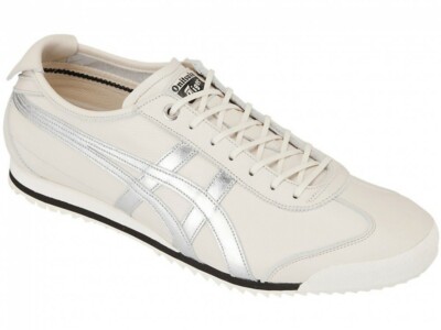 asics tiger silver