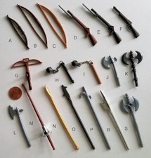 PLAYMOBIL Weapons 3/Pick  Choose 4.95 Each/Combined Shipping Available